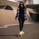 Svietiaci penny board WORKER Solosy C1 22"