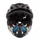 Detská downhill prilba W-TEC Delgada - Freestyle Blue