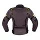 Letná moto bunda W-TEC Pelyes - šedá-fluo