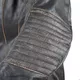 Dámska kožená moto bunda W-TEC Lecia - hnedá