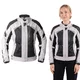 Dámska letná textilná moto bunda BOS Aylin - Silver Grey