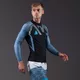 Pánske tričko pre vodné športy Aqua Marina Division - šedá