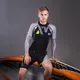 Pánske tričko pre vodné športy Aqua Marina Division - šedá