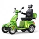 Elektrický štvorkolesový vozík inSPORTline Antun - čierna - zelená