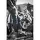 Pánske moto jeansy PMJ Legend Café Racer CE - modrá
