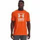 Pánske tričko Under Armour GL Foundation SS T - Charcoal Medium Heather/Graphite/Black
