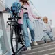 Predná sedačka na bicykel s upínacím adaptérom Urban Iki - Bincho čierna/Bincho čierna