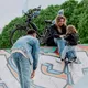 Zadná sedačka na bicykel s adaptérom a nosičom na sedlovku Urban Iki - Sakura ružová/Shinju biela