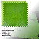 Puzzle tatami podložka inSPORTline Zemalpro 100x100x2 cm - motív trávníka - motív trávníka