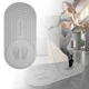 Podložka na cvičenie inSPORTline Ampfinity 123x60x0,6 cm - fialová - šedá