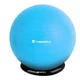 Gymnastická lopta inSPORTline Top Ball 75 cm so základňou BallBase - šedá - modrá