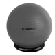 Gymnastická lopta inSPORTline Top Ball 75 cm so základňou BallBase - šedá - šedá