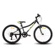 Juniorský horský bicykel Hiland Climber 24" • 125-150 cm - čierna - čierna