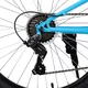 Juniorský horský bicykel Hiland Climber 24" • 125-150 cm - čierna