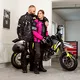 Moto nohavice W-TEC Aircross - čierna-fluo žltá