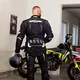 Moto bunda W-TEC Aircross - čierno-zlatá