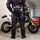 Moto topánky W-TEC Bolter - čierna