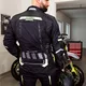 Moto bunda W-TEC Aircross - čierno-zlatá