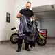 Moto bunda W-TEC Aircross - čierno-zlatá