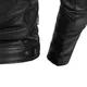 Pánska kožená moto bunda W-TEC Urban Noir - čierna