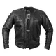 Pánska kožená moto bunda W-TEC Urban Noir - čierna