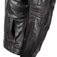 Dámska kožená moto bunda W-TEC Urban Noir Lady - čierna