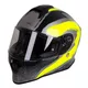 Moto prilba W-TEC Integra Graphic - Black-Green