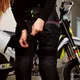 Dámske moto nohavice W-TEC Propant Lady - čierno-ružová