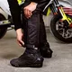 Dámske moto nohavice W-TEC Propant Lady - čierno-ružová