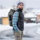 Nepremokavý moto batoh W-TEC Uphills - čierna