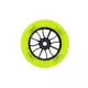 Kolieska LMT S Wheel 110 mm s ABEC 9 ložiskami - čierno-čierna - čierno-zelená