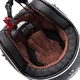 Moto prilba W-TEC Black Heart Kustom - Skull, čierna lesk