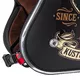 Moto prilba W-TEC Black Heart Kustom - Skull, čierna lesk