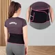 Neoprénový pás inSPORTline Waistpire s vreckom - čierna - ružová