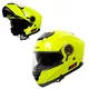 Výklopná moto prilba W-TEC Cullo - fluo žltá - fluo žltá