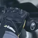 Kožené moto rukavice W-TEC Flanker - čierna