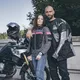 Dámska letná moto bunda W-TEC Monaca - Black Mesh-Pink