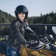 Dámske kožené moto rukavice W-TEC Perchta - čierna