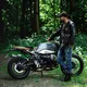 Kožená moto bunda W-TEC Black Heart Perfectis - čierna