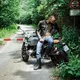 Kožená moto bunda W-TEC Mungelli - vintage hnedá