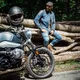 Moto bunda W-TEC Kareko - modrá