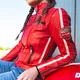 Dámska kožená bunda W-TEC Umana - 2. akosť - červená
