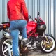 Moto topánky W-TEC Kostow - 2.akosť - čierna