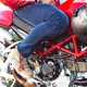 Pánske moto jeansy W-TEC Feeldy - modrá