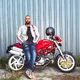 Pánske moto jeansy W-TEC Feeldy - modrá