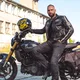 Pánske moto jeansy W-TEC Alfred CE - modrá