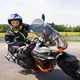 Moto bunda W-TEC Gelnair - 2.akosť - čierno-zelená