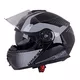 Výklopná moto prilba W-TEC FS-907 P/J - Black Matt