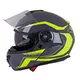 Výklopná moto prilba W-TEC FS-907 P/J - Black Matt