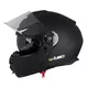 Výklopná moto prilba W-TEC FS-907 P/J - Black Matt